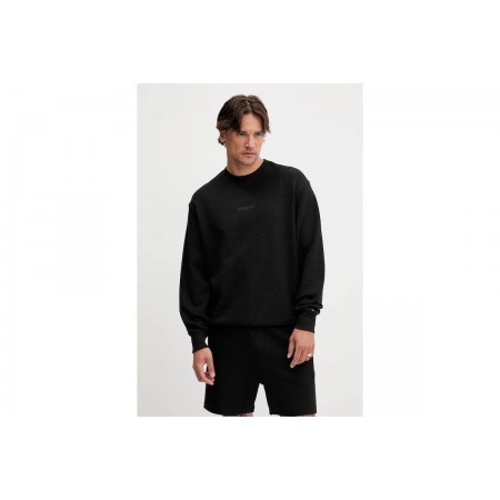 Tommy Jeans Waffle Script Relaxed Fit Μπλούζα Με Λαιμόκοψη Ανδρική 