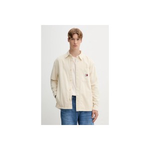 Tommy Jeans Brick Cord Overshirt Πουκάμισο Μακρυμάνικο Ανδρικό (DM0DM21698 ACH)