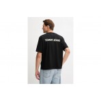 Tommy Jeans 90S Pop Ανδρικό Κοντομάνικο T-Shirt Μαύρο