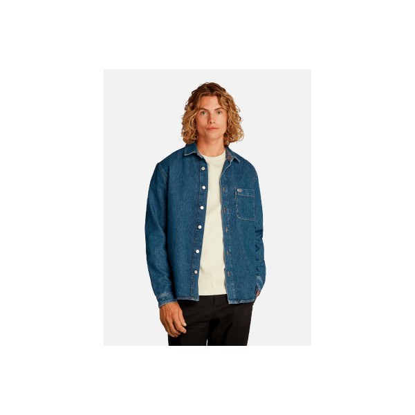 Tommy Jeans Denim Shirt Bi5031 Πουκάμισο Μακρυμάνικο Ανδρικό (DM0DM21859 1A5)
