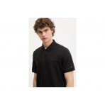 Tommy Jeans Waffle Script Regular Fit Polo Ανδρικό (DM0DM21935 BDS)