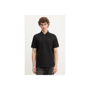 Tommy Jeans Waffle Script Regular Fit Polo Ανδρικό (DM0DM21935 BDS)
