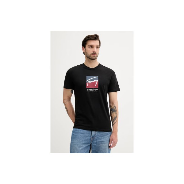 Tommy Jeans Dna Regular Fit T-Shirt Ανδρικό (DM0DM21940 BDS)