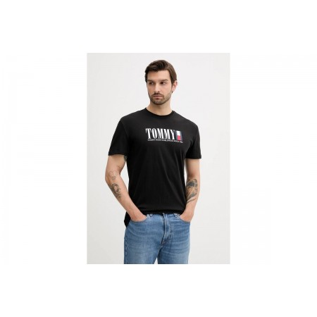 Tommy Jeans Dna Regular Fit T-Shirt Ανδρικό 