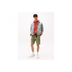 Tommy Jeans Jeans Scanton Ανδρική Cargo Βερμούδα Χακί