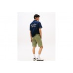 Tommy Jeans Scanton Ανδρική Βερμούδα Chino Χακί