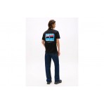 Tommy Jeans Back Graphic T-Shirt Ανδρικό (DM0DM21980 BDS)