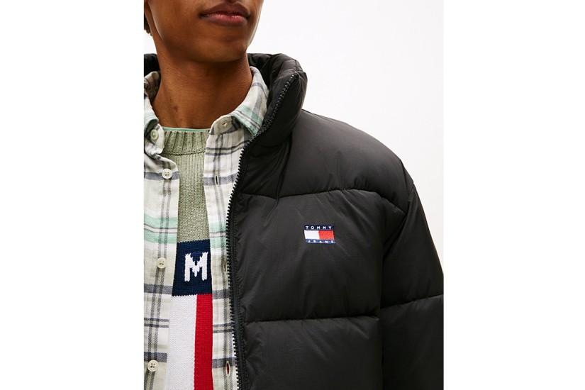 Tommy Jeans Water Repellent Crinkle Relaxed Ανδρικό Μπουφάν Puffer
