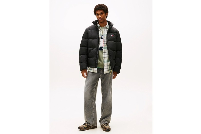 Tommy Jeans Water Repellent Crinkle Relaxed Ανδρικό Μπουφάν Puffer