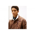 Tommy Jeans Reversible Teddy Relaxed Μπουφάν Sherpa Ανδρικό (DM0DM22064 0HF)