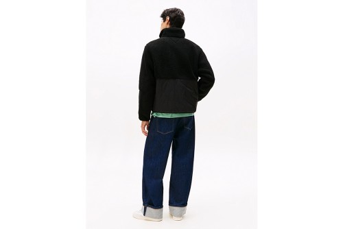 Tommy Jeans Quilted Teddy Relaxed Μπουφάν Ανδρικό (DM0DM22066 BDS)