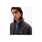 Tommy Jeans Badge Teddy Zip-Thru Relaxed Μπουφάν Sherpa Ανδρικό (DM0DM22078 PT2)
