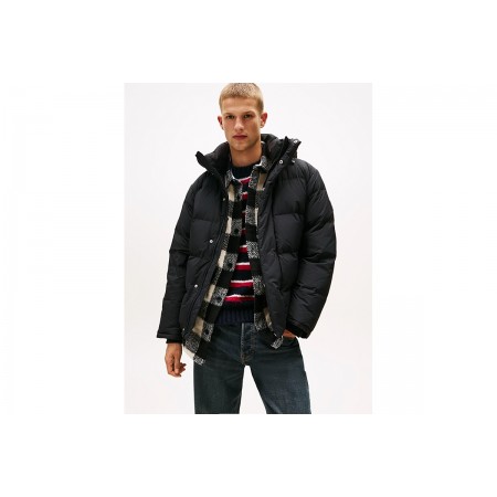 Tommy Jeans Hooded Down Μπουφάν Puffer Ανδρικό 