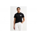 Tommy Jeans Entry Bills Ανδρικό Κοντομάνικο T-Shirt Μαύρο