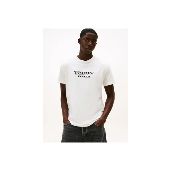 Tommy Jeans Bills Font T-Shirt Ανδρικό (DM0DM22322 YBL)