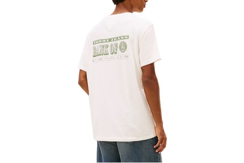 Tommy Jeans Bills Backprint T-Shirt Ανδρικό (DM0DM22329 YBH)