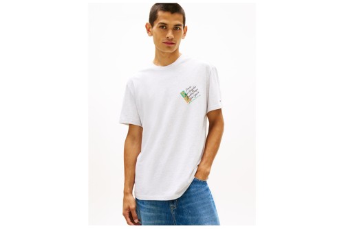Tommy Jeans Signature Back Logo Jersey T-Shirt Ανδρικό (DM0DM22533 P08)
