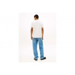 Tommy Jeans Signature Logo Jersey T-Shirt  Ανδρικό (DM0DM22539 YBL)