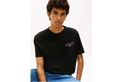 Tommy Jeans Regular Fit Poster T-Shirt Ανδρικό (DM0DM22541 BDS)