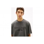 Tommy Jeans 90S New Classics Ανδρικό Κοντομάνικο T-Shirt Ανθρακί