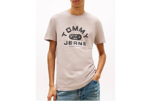 Tommy Jeans Graphic Jersey T-Shirt Ανδρικό (DM0DM22551 PKE)