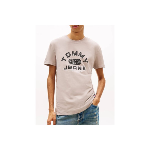 Tommy Jeans Graphic Jersey T-Shirt Ανδρικό (DM0DM22551 PKE)