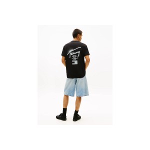 Tommy Jeans Regular Signature Back Logo Jersey T-Shirt Ανδρικό (DM0DM22553 BDS)