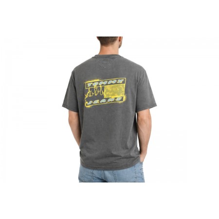 Tommy Jeans 90S Back Bubble Logo Jersey T-Shirt Ανδρικό 