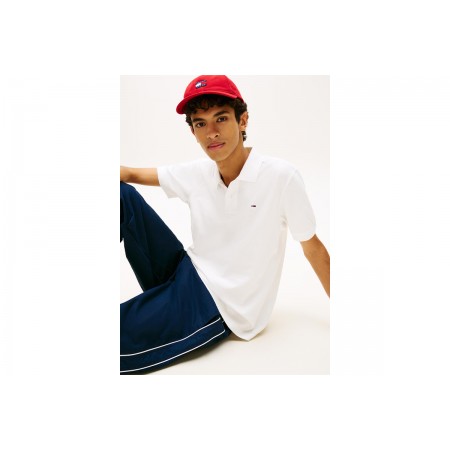 Tommy Jeans Regular Essential Polo Ανδρικό (DM0DM22711 YBL)
