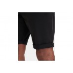 Tommy Jeans Scanton Twill Slim Ανδρική Βερμούδα Chino Μαύρη