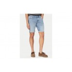 Tommy Jeans Ronnie Whiskered Slim Ανδρική Βερμούδα Τζιν