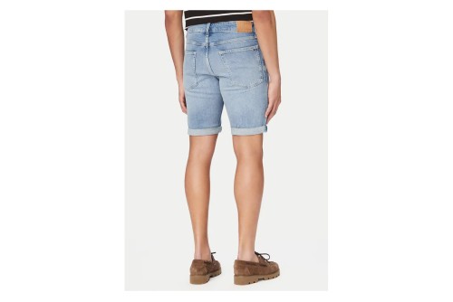 Tommy Jeans Ronnie Whiskered Slim Βερμούδα Τζιν Ανδρική (DM0DM22979 1AS)
