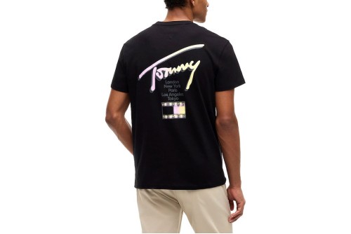 Tommy Jeans Signature Logo T-Shirt Ανδρικό (DM0DM23253 BDS)