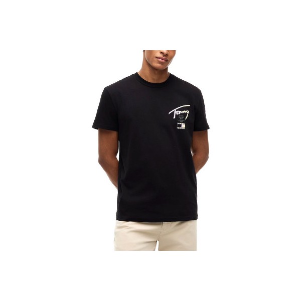 Tommy Jeans Signature Logo T-Shirt Ανδρικό (DM0DM23253 BDS)