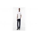 Tommy Jeans Signature Logo Ανδρικό Κοντομάνικο T-Shirt Εκρού