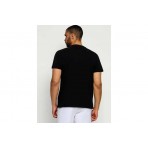 Tommy Jeans Slim Graphic Tee Ανδρικό Κοντομάνικο T-Shirt Μαύρο