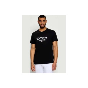 Tommy Jeans Slim Graphic T-Shirt Ανδρικό (DM0DM23376 BDS)