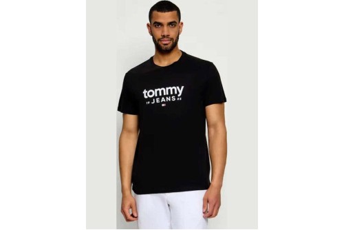 Tommy Jeans Slim Graphic T-Shirt Ανδρικό (DM0DM23376 BDS)