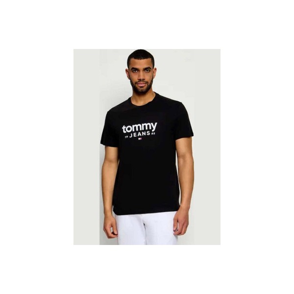 Tommy Jeans Slim Graphic T-Shirt Ανδρικό (DM0DM23376 BDS)