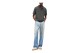 Tommy Jeans Washed Waffle Knit Ανδρικό Κοντομάνικο T-Shirt Polo Ανθρακί