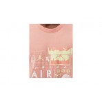 Jordan Brand Ανδρικό Κοντομάνικο T-Shirt Ροζ