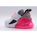 Nike Air Max 270 Γυναικεία Sneakers Λευκά, Ροζ, Μαύρα