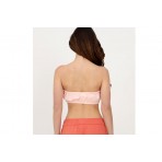 Nike Air Pique Bandeau Crop Top Αμάνικο Γυναικείο (DM6460 610)