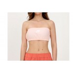 Nike Air Pique Bandeau Crop Top Αμάνικο Γυναικείο (DM6460 610)