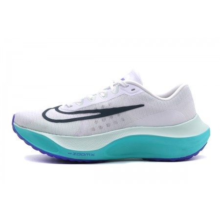 Nike Zoom Fly 5 Unisex Αθλητικά Παπούτσια Λευκό, Βεραμάν, Μαύρο