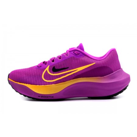 Nike Zoom Fly 5 Γυναικεία Αθλητικά Παπούτσια Μωβ, Κίτρινα