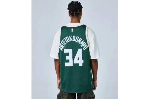 Nike Nba Milwaukee Bucks Icon Edition Φανέλα Ομάδας (DN2012 323)