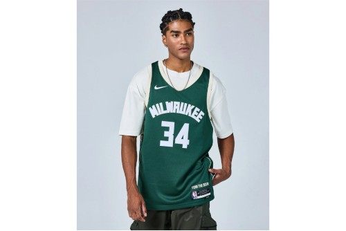 Nike Nba Milwaukee Bucks Icon Edition Φανέλα Ομάδας (DN2012 323)
