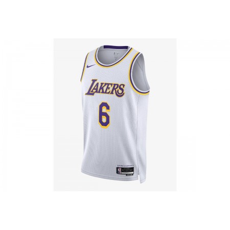 Nike Lebron James Lakers Association Edition Φανέλα Ομάδας 