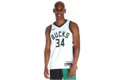 Nike Nba Milwaukee Bucks Association Edition Φανέλα Ομάδας (DN2084 100)